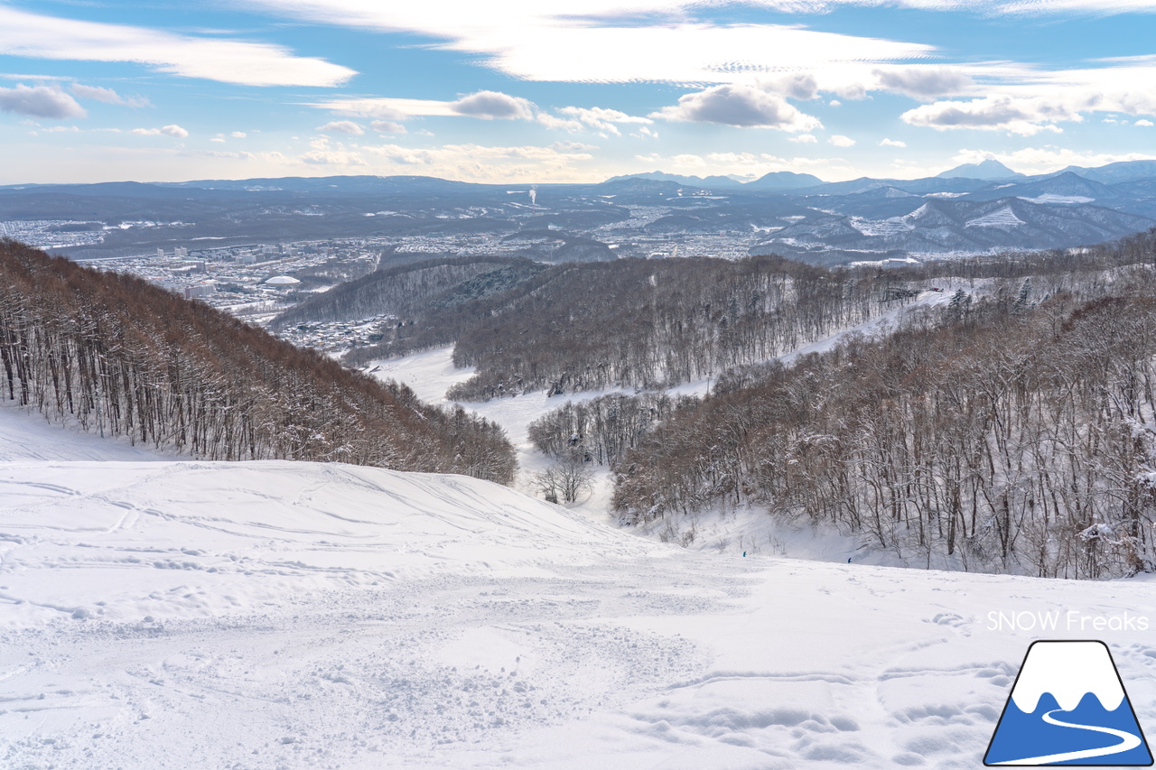 札幌藻岩山スキー場｜ふわっふわの粉雪シーズン到来！思いっきり多彩なコースを楽しみましょう！